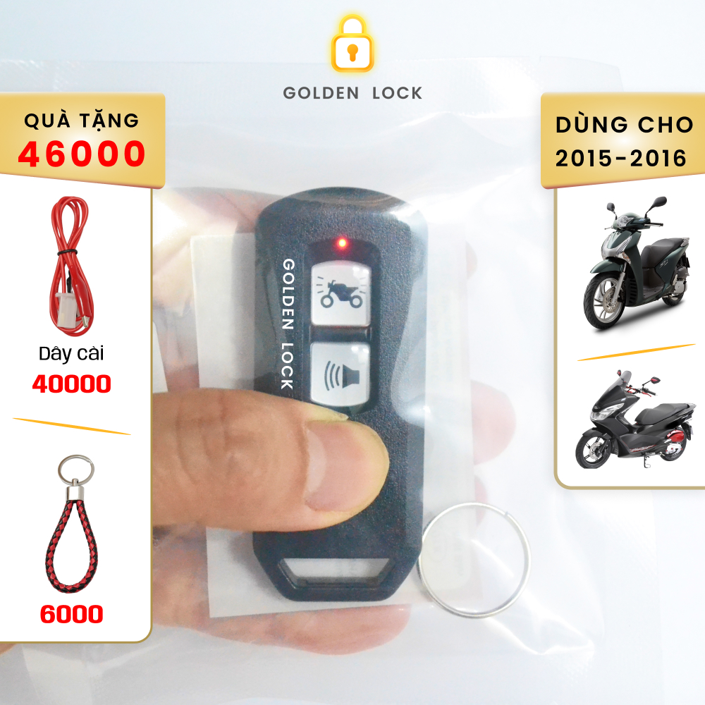 Remote Control for Honda Sh, Pcx 2015-2016 (K01-K02-K35) (Free Key Chain, Keychain, Installation Consultation)