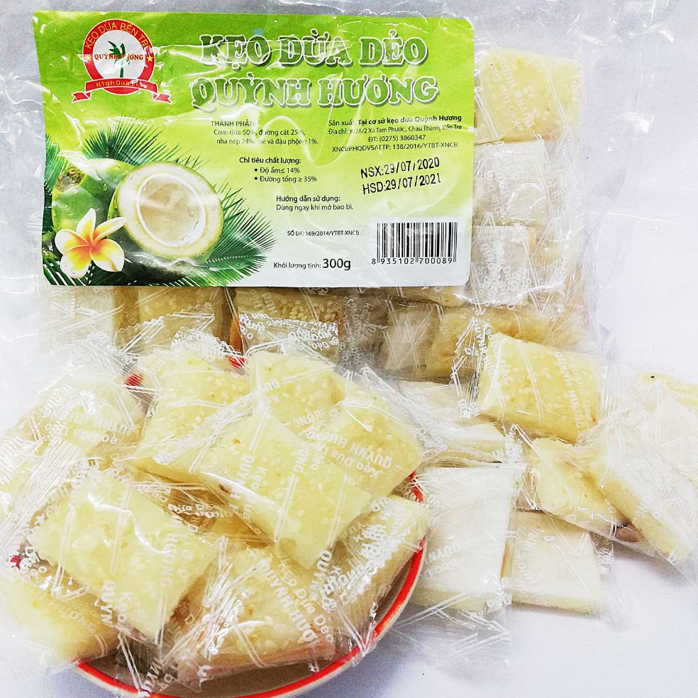 Kẹo dừa dẻo Quỳnh Hương