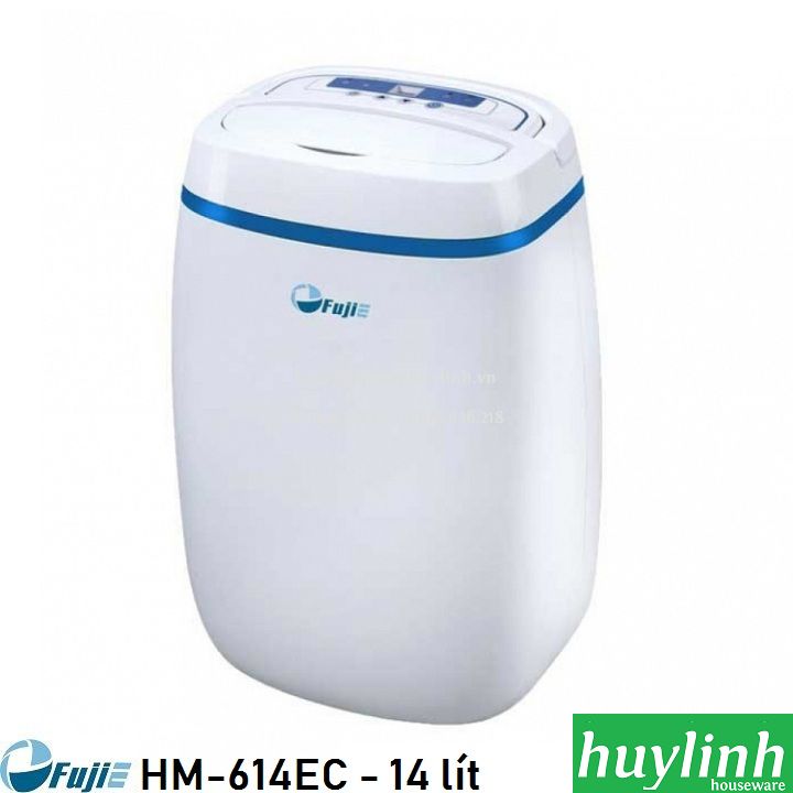 [HCM][Trả góp 0%]Máy hút ẩm dân dụng Fujie HM-614EB - 14 lít/ngày