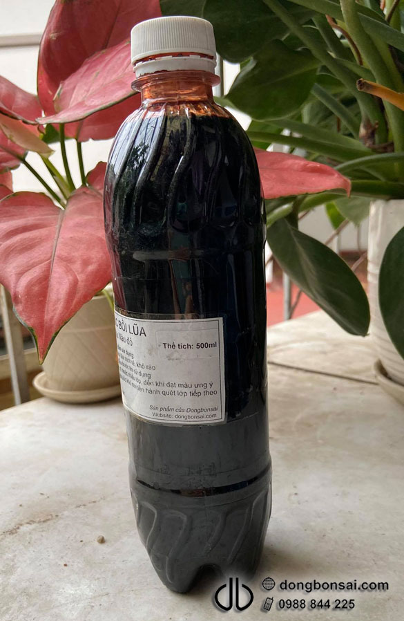 Bôi lũa bonsai màu nâu đỏ 500ml