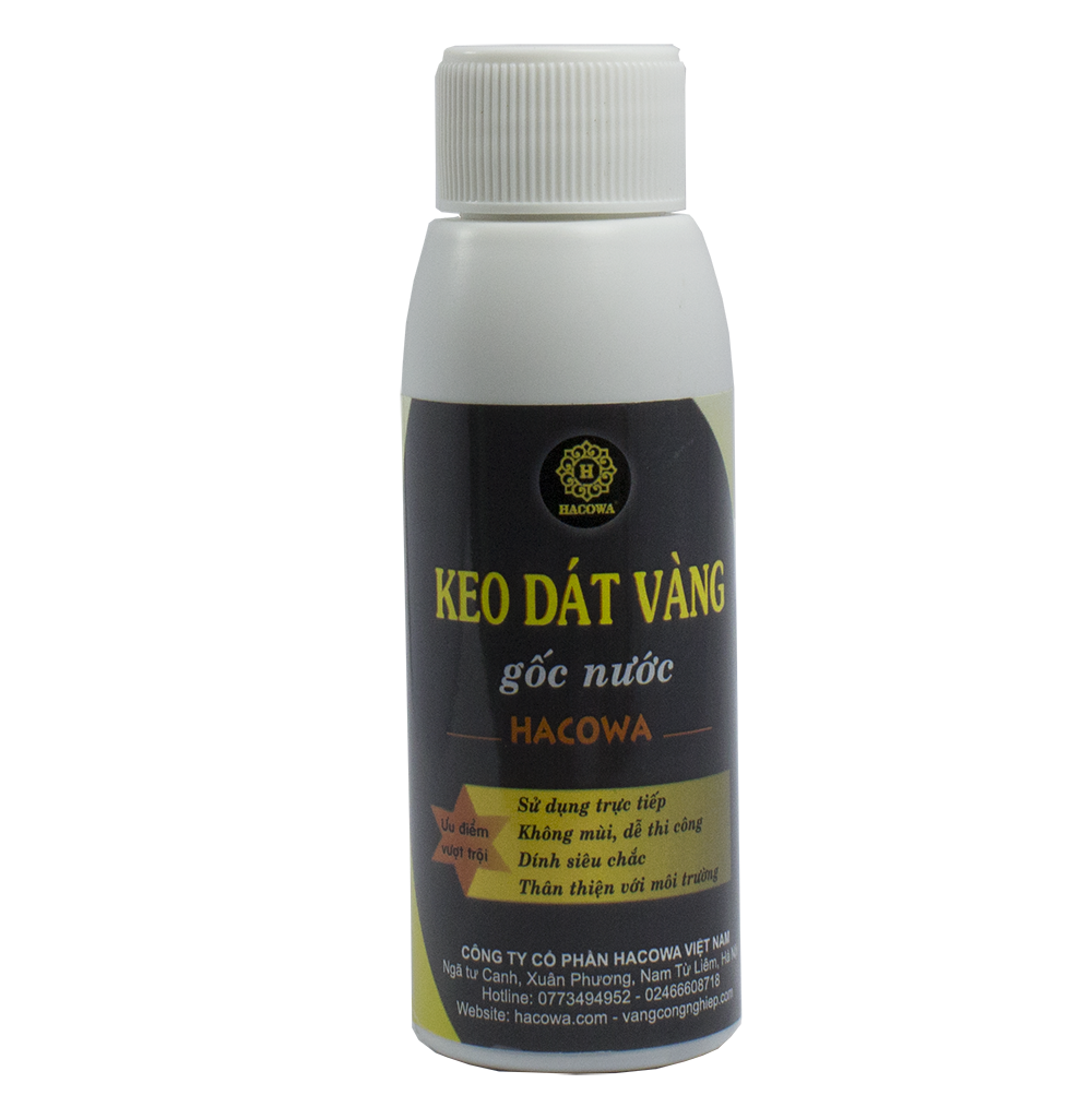 Keo dán lá vàng gốc nước 100ml