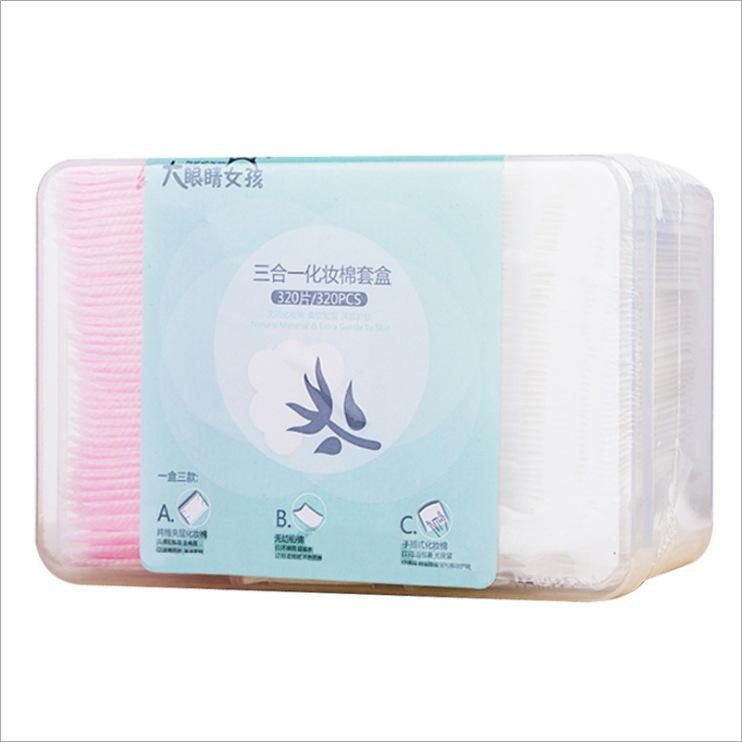 Hộp bông tẩy trang 320 miếng