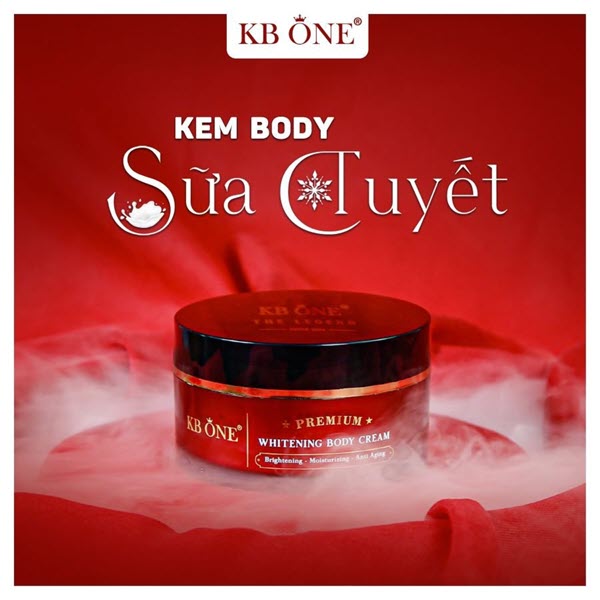 Kem Dưỡng Trắng Da Toàn Thân (Ban đêm) KBONE 200g