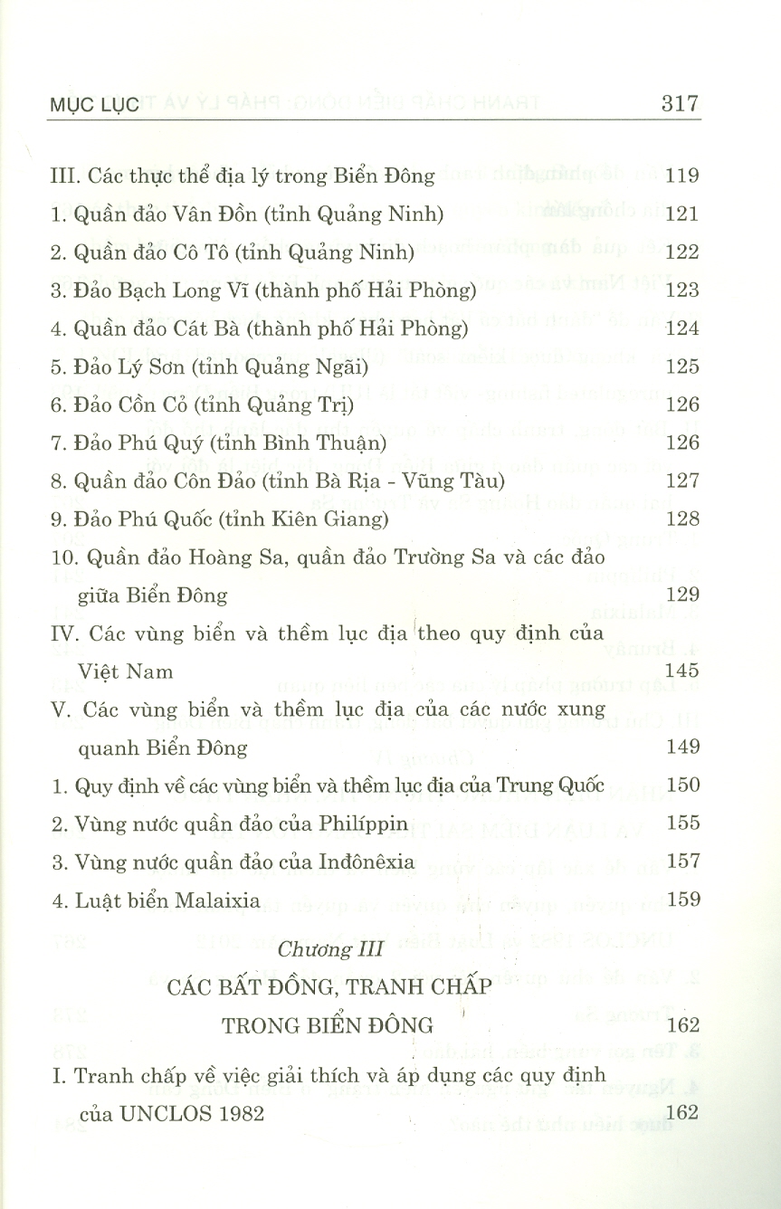 Tranh Chấp Biển Đông - Pháp Lý Và Thực Tiễn