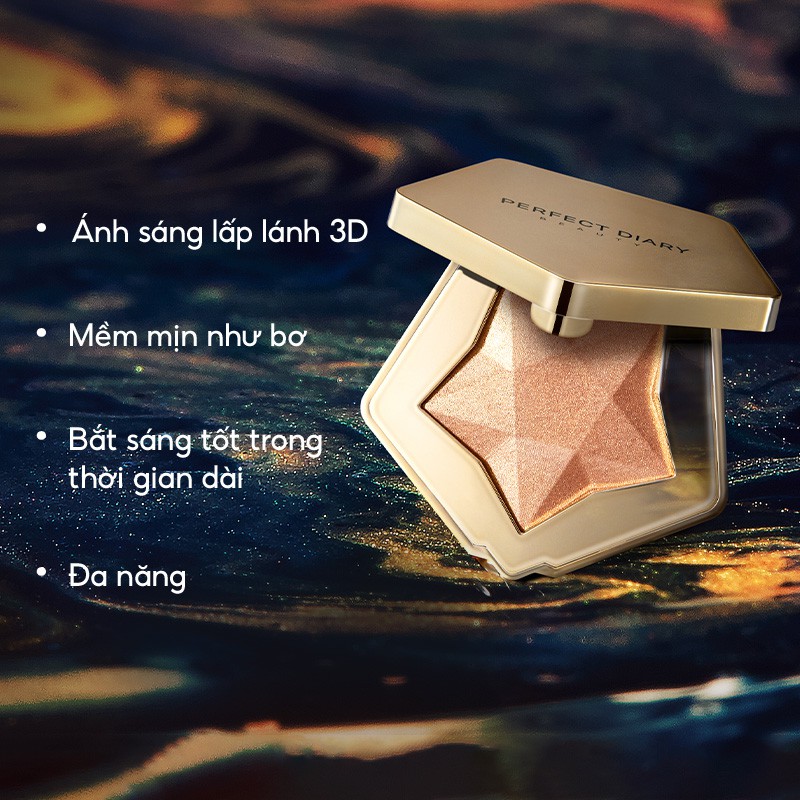 Phấn Bắt Sáng Perfect Diary Ánh Nhũ Lấp Lánh 7g