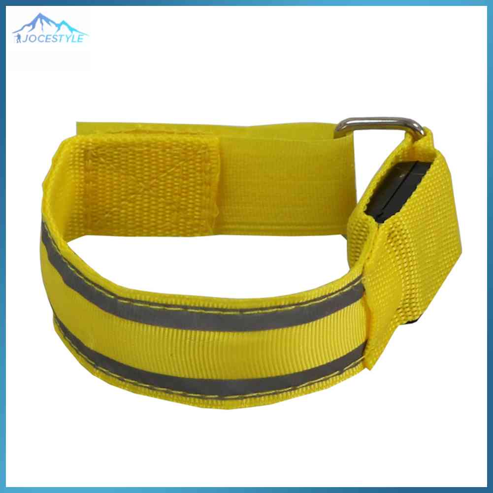LED Reflective Light Armband Safety Belt Night Running Cycling Wristbands