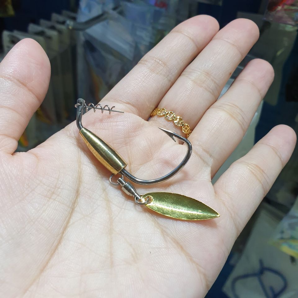 [HCM]Lưỡi mồi mềm AR15 5.5gram  / Lưỡi móc mồi mềm câu Lure