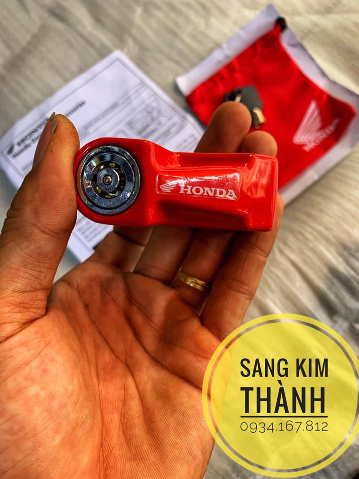 [HCM]Ổ Khoá Thắng Đĩa Xe Máy Hàng Honda Nhập Khẩu Indonesia