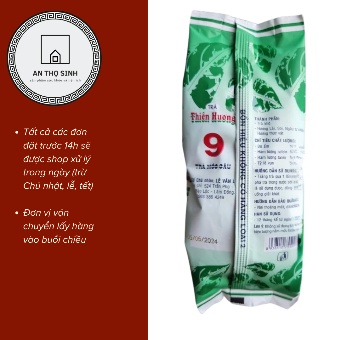 [Một bịch 420g] Trà Thiên Hương số 9 mẫu cũ dùng pha trà đường, trà đá chuẩn vị Miền Tây .