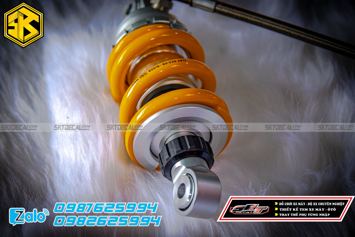 Phuộc Ohlins bình dầu exciter 150