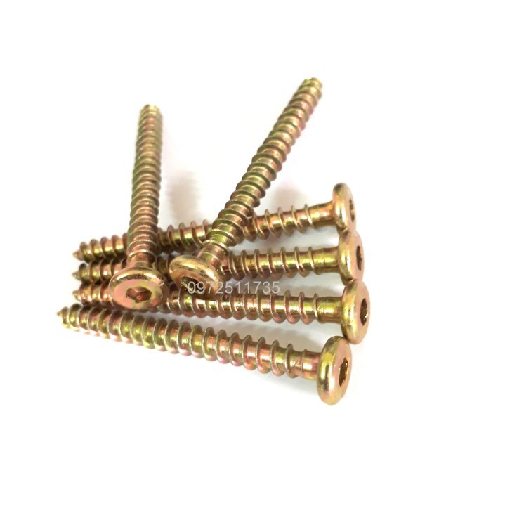 Vít gỗ lục giác chìm M6