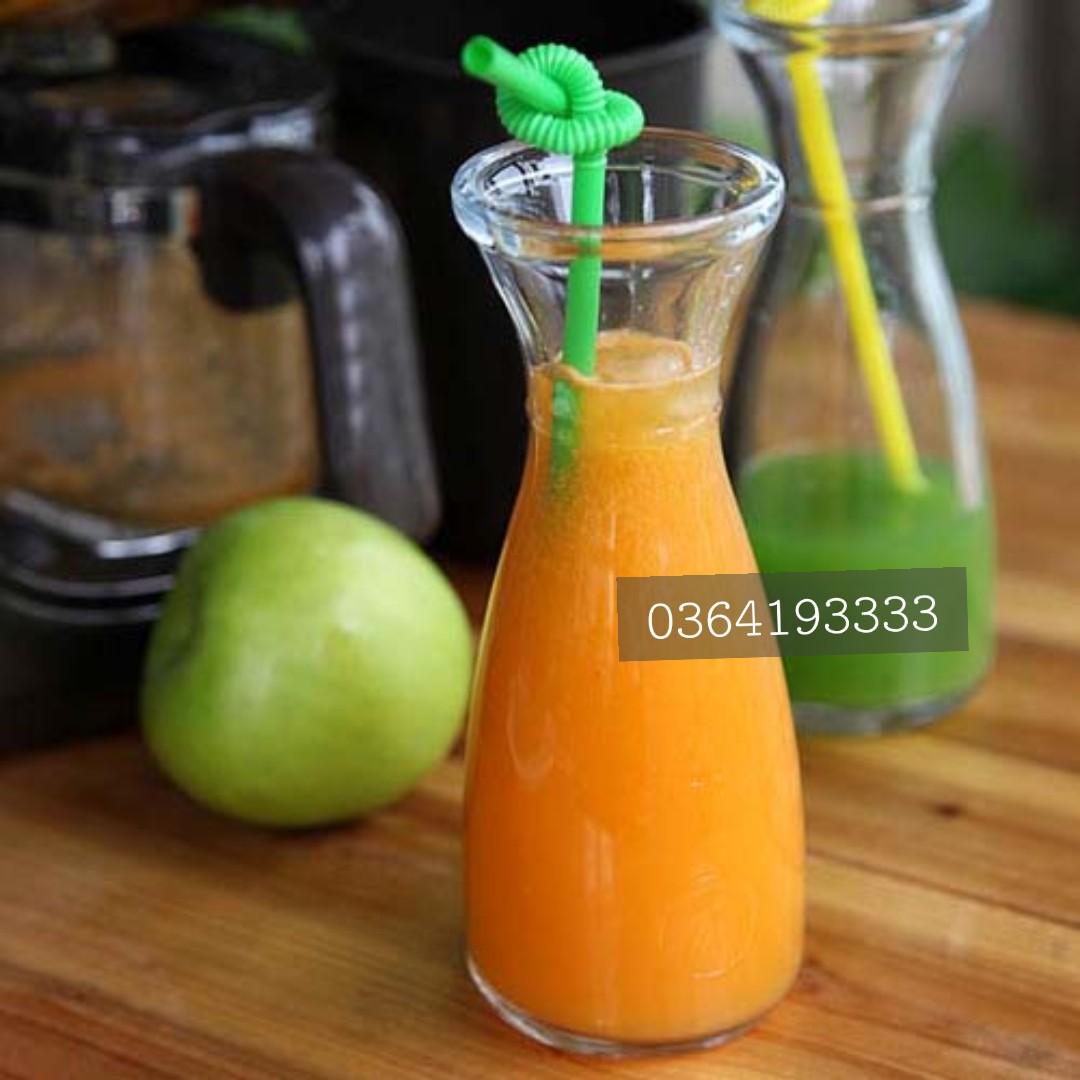 Ly sinh tố thủy tinh 350ml ly eo love