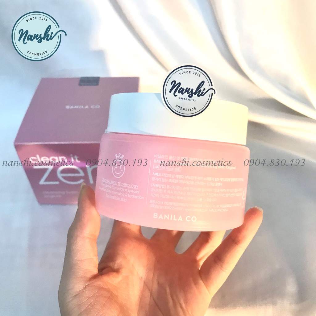 [CHÍNH HÃNG] Sáp Tẩy Trang Banila Co Clean It Zero nanshi.cosmetics
