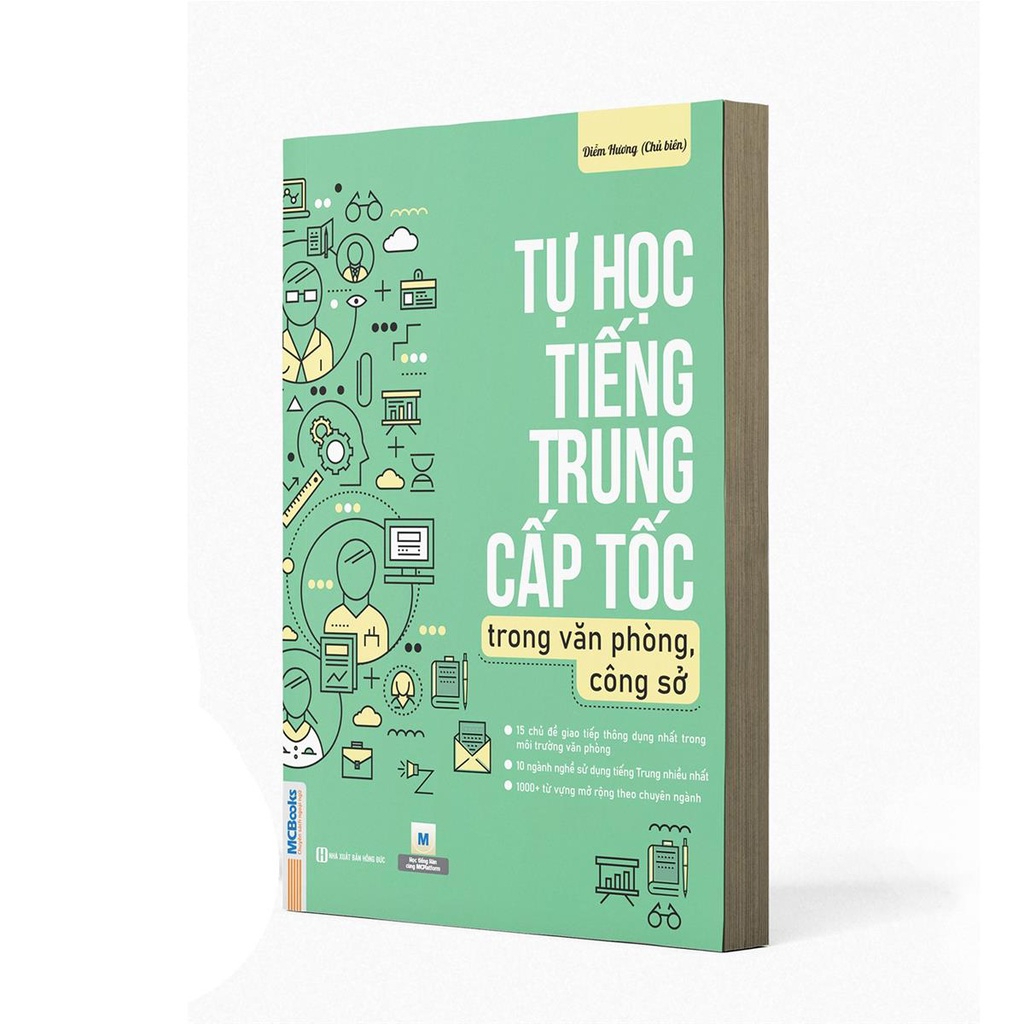 Sách - Tự học tiếng Trung cấp tốc trong văn phòng, công sở