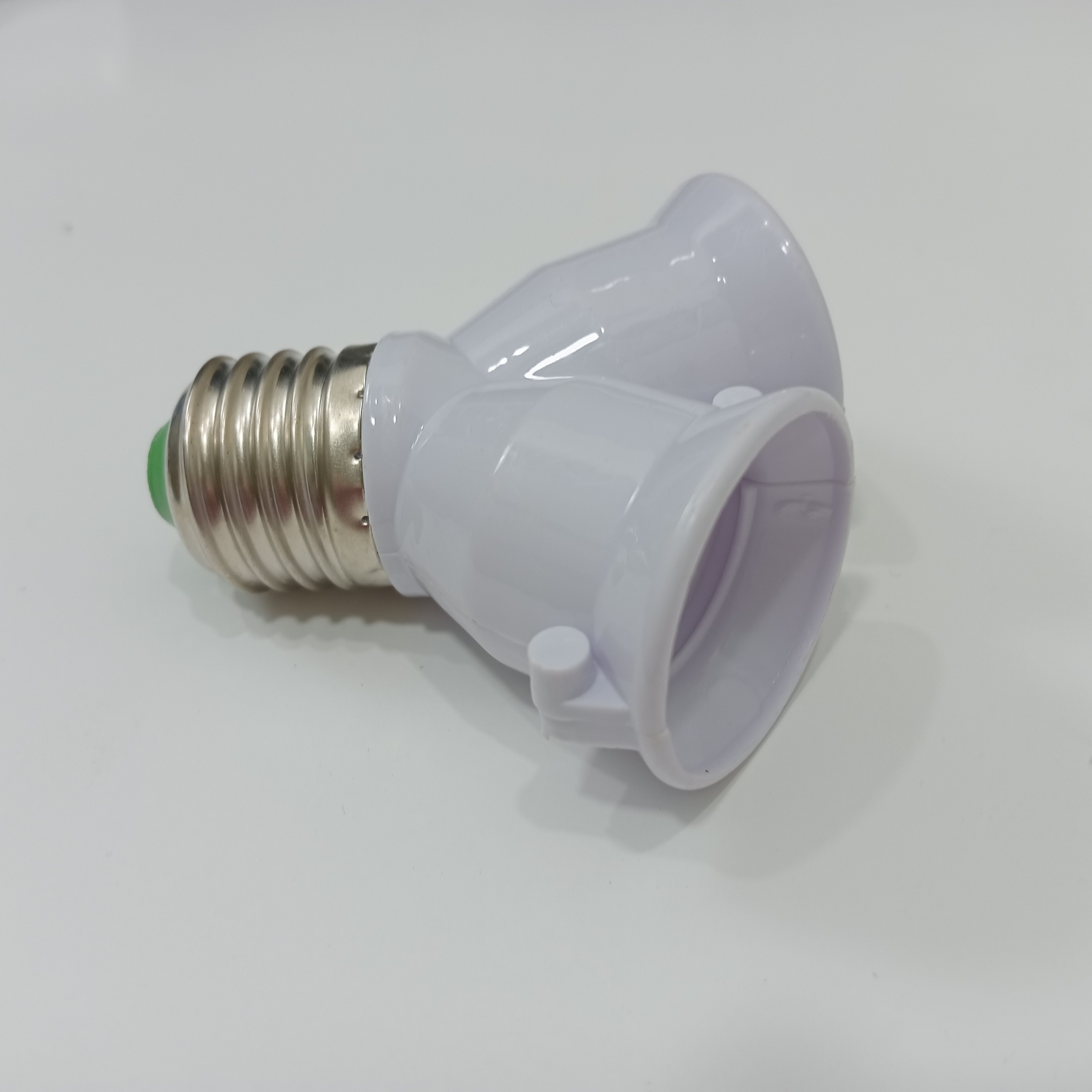 Đầu chia đui đèn 1 chia 2 đui xoáy chuẩn E27 - 1-2 E27