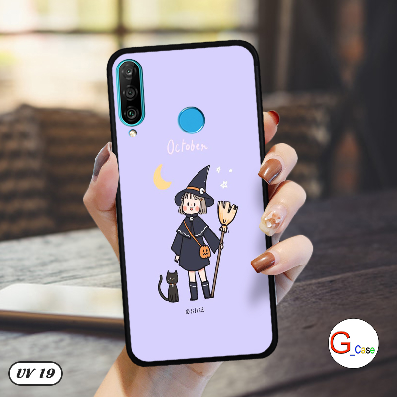Ốp Huawei Nova 4E lưng nhám -ngộ nghĩnh