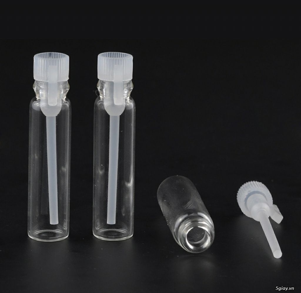 100 Vỏ chiết mẫu thử nước hoa 1ml/ chai lọ chiết nước hoa