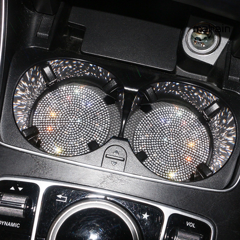 Cup full applique Stone heat insulation car decoration