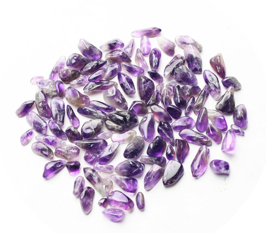 Đá Thạch Anh Tím Vụn Tự Nhiên 100% (1kg)