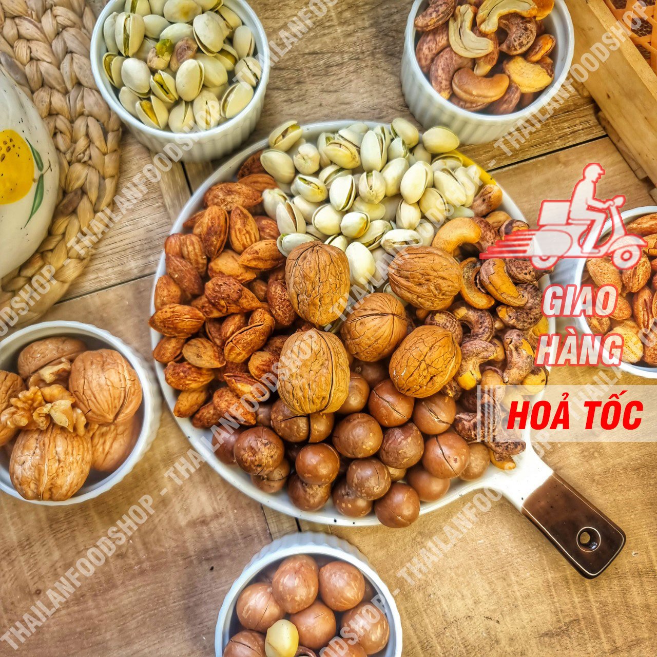 Hạt Dinh Dưỡng Mix 5 Vị Lon-450gram