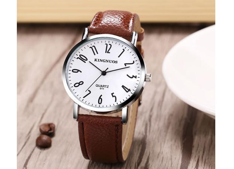 Đồng Hồ Nam Dây Da Số DA003 _ BGM