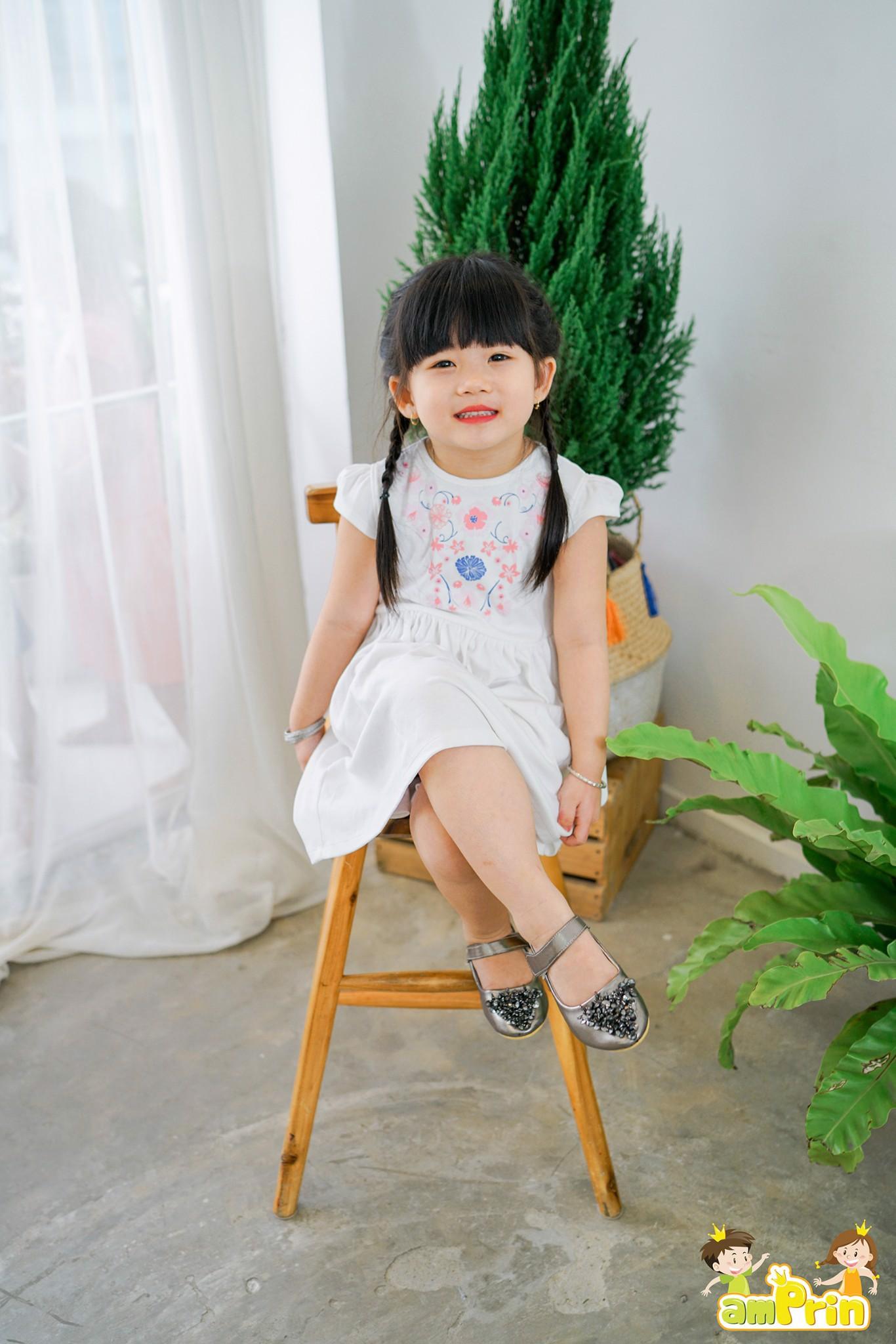 Đầm thun bé gái D158
