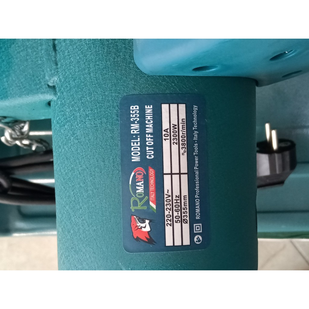 MÁY CẮT SẮT ROMANO LƯỠI 355mm- 2300W COS SHOP