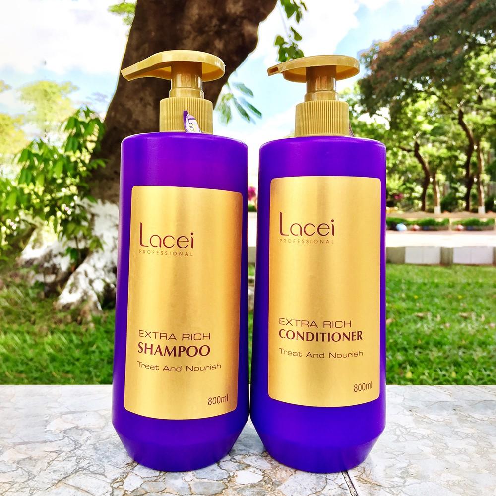 [HCM]Dầu xả phục hồi tóc Extra Rich Conditioner Lacei 800ml
