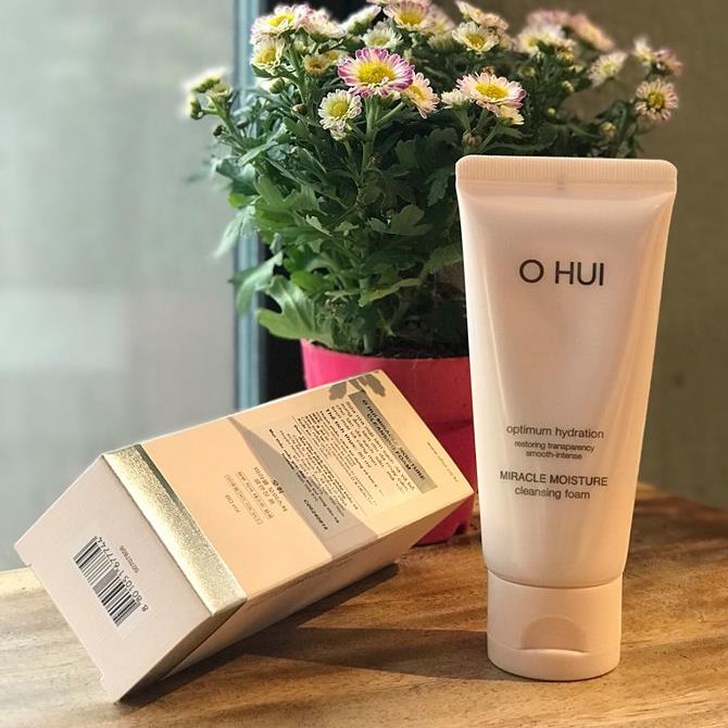 Sữa rửa mặt O HUI MIRACLE MOISTURE CLEANSING FOAM 80ml_𝗘𝗯𝗶𝘀𝘂 𝗰𝗼𝘀𝗺𝗲𝘁𝗶𝗰𝘀