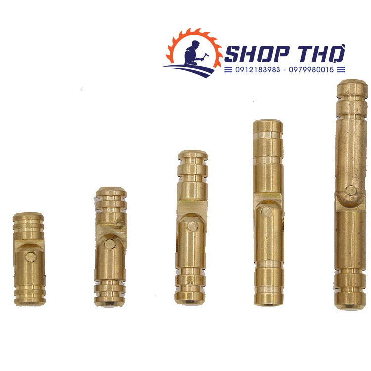 Bản Lề Đũa Giả Cổ Mini 5*15Mm, 5*25Mm Màu Vàng (20 Cái)