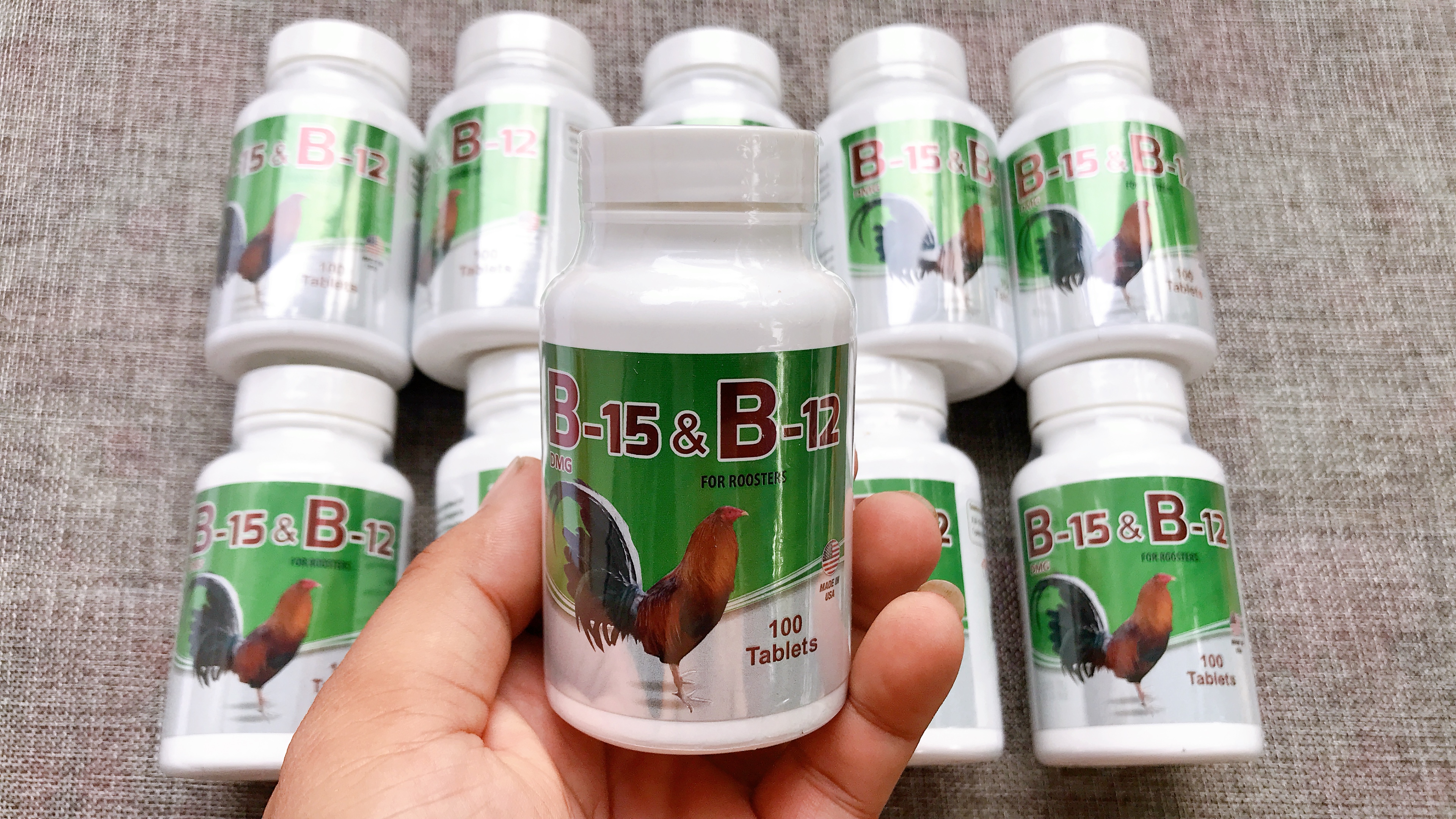 Vitamin B15 & B12 nuôi chế độ đơn giản hiệu quả