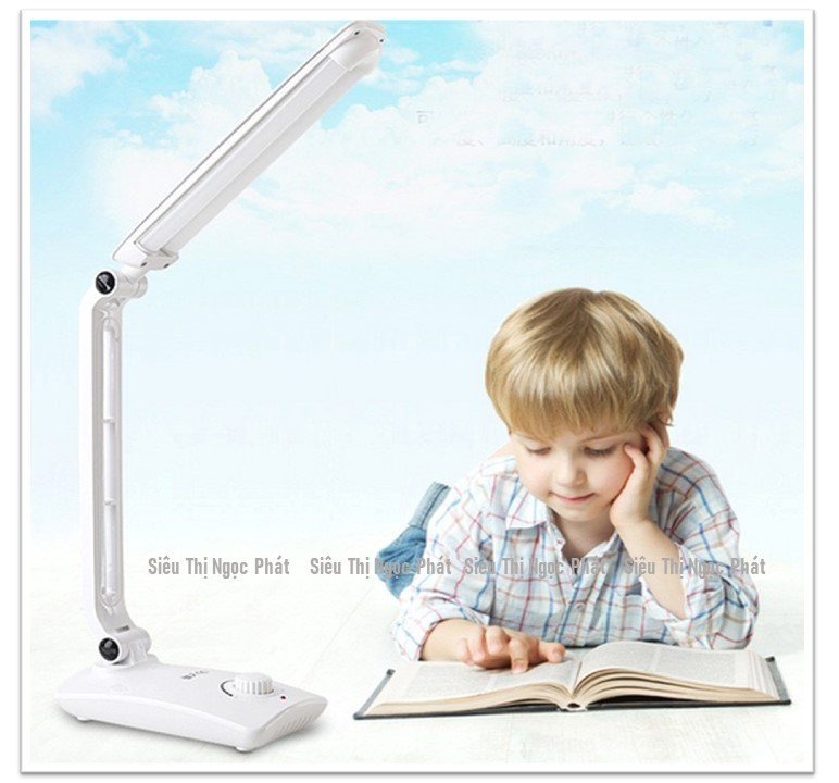 [ĐÈN LED DP CHÍNH HÃNG] Đèn Sạc Chống Cận Thị_42 Bóng Led Siêu Sáng_DP-6012