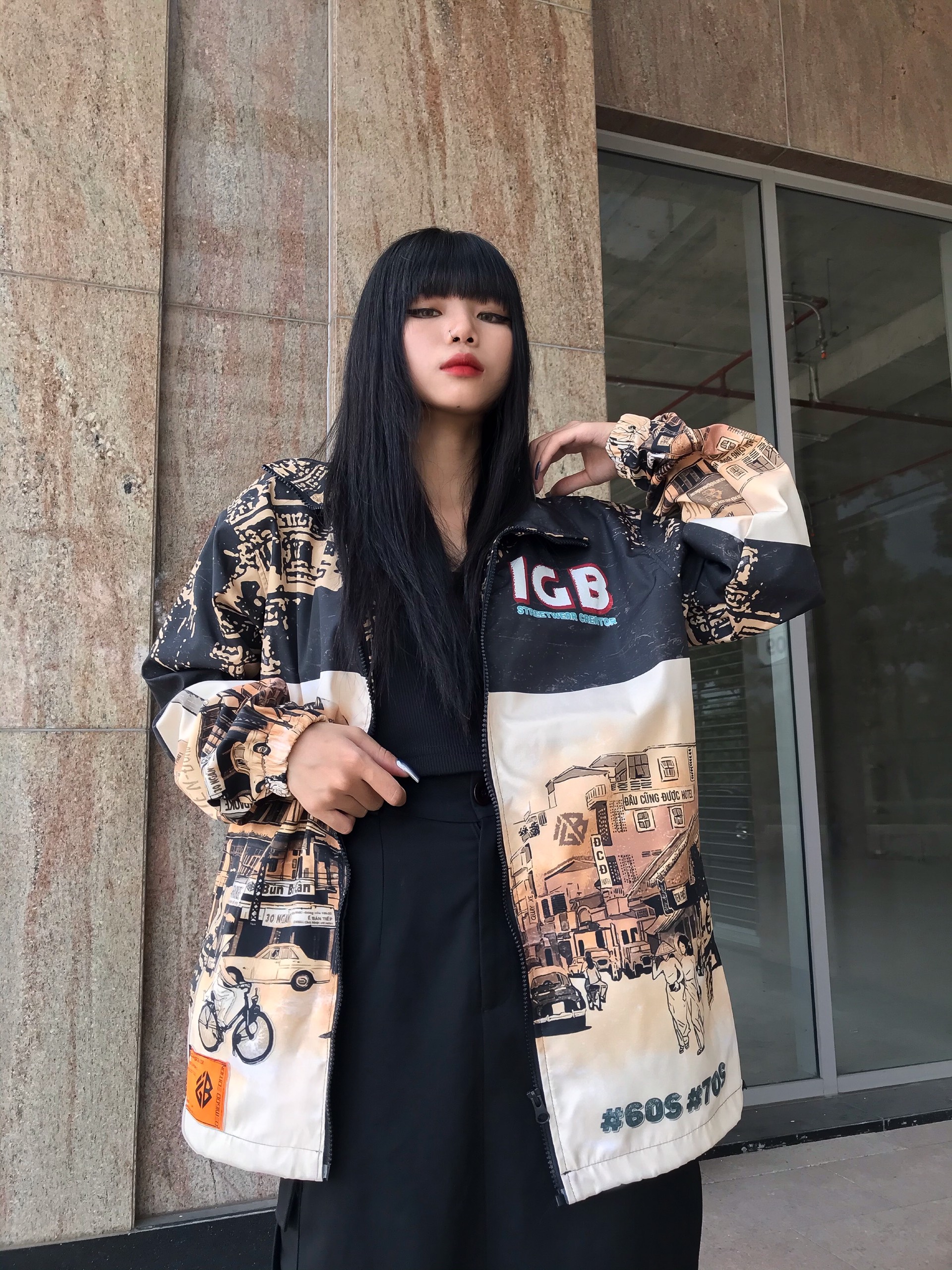 Áo Khoác Unisex SÀI GÒN iMA God Beaker (iGB Sai Gon Jacket)