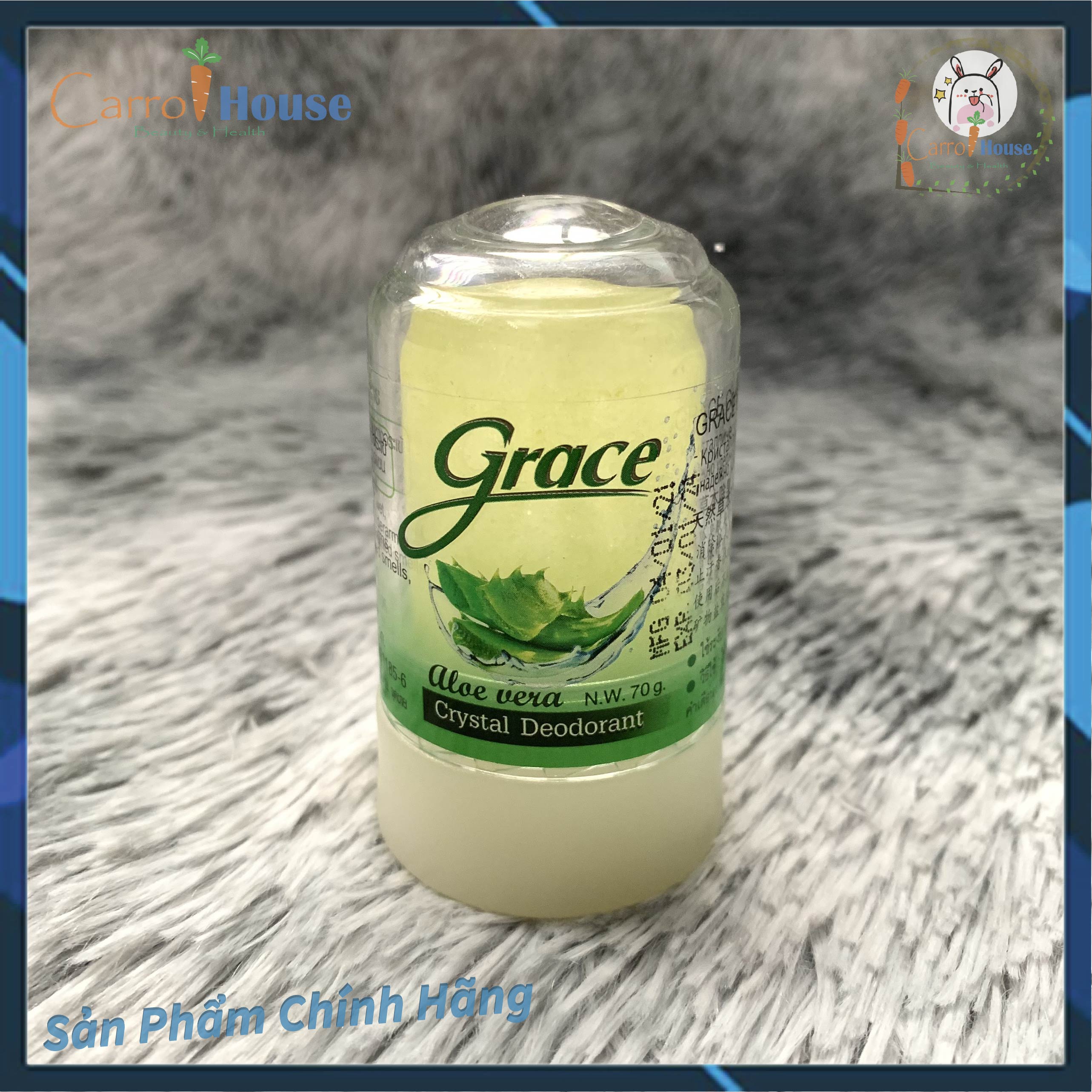 Lăn khử mùi đá khoáng Grace Thái Lan