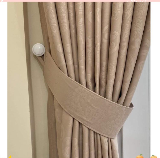 (1 pair) curtain tieback knob-curtain accessories