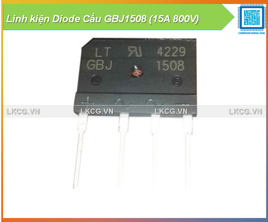 Linh kiện diode cầu gbj1508