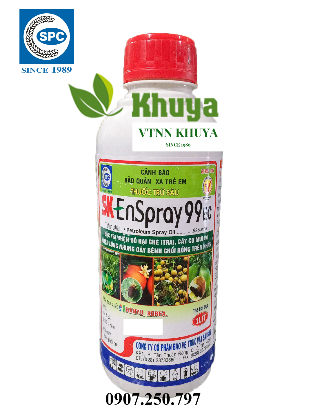 Thuốc trừ sâu Dầu khoáng SK Enspray 99EC Lít