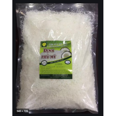 [HCM]Cơm dừa sấy khô Định Phú Mỹ  loại sợi 100gr