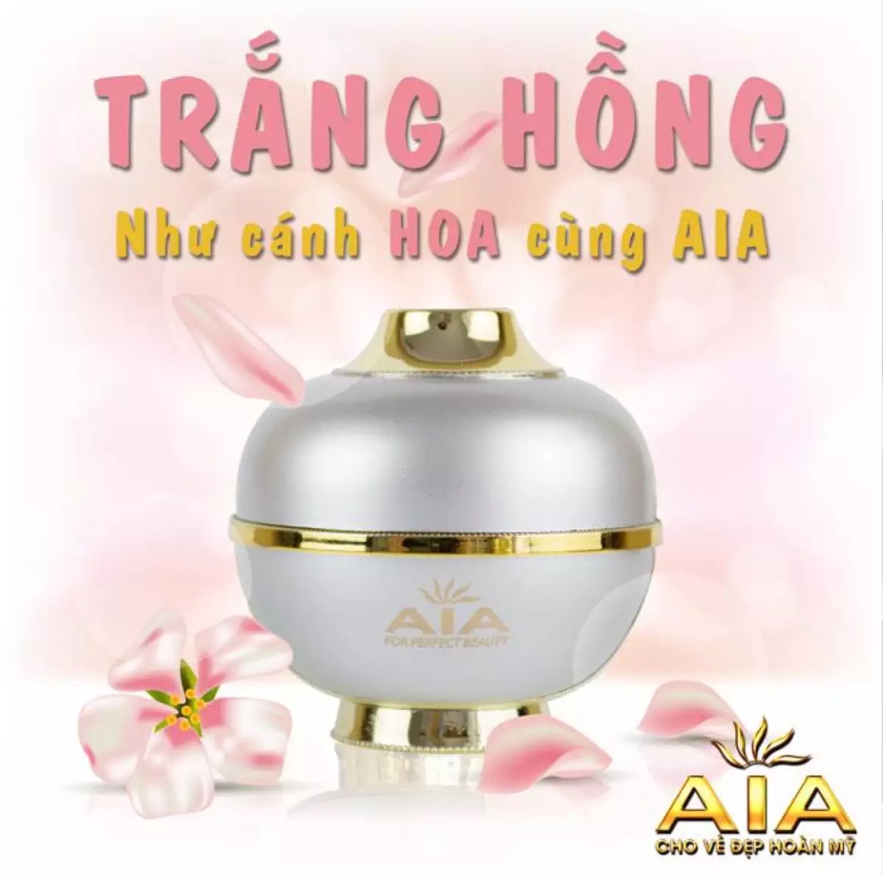 [HCM]Mỹ Phẩm AIA – Kem Siêu Trắng Da Cao Cấp White Cream Close Pores AIA (30g)