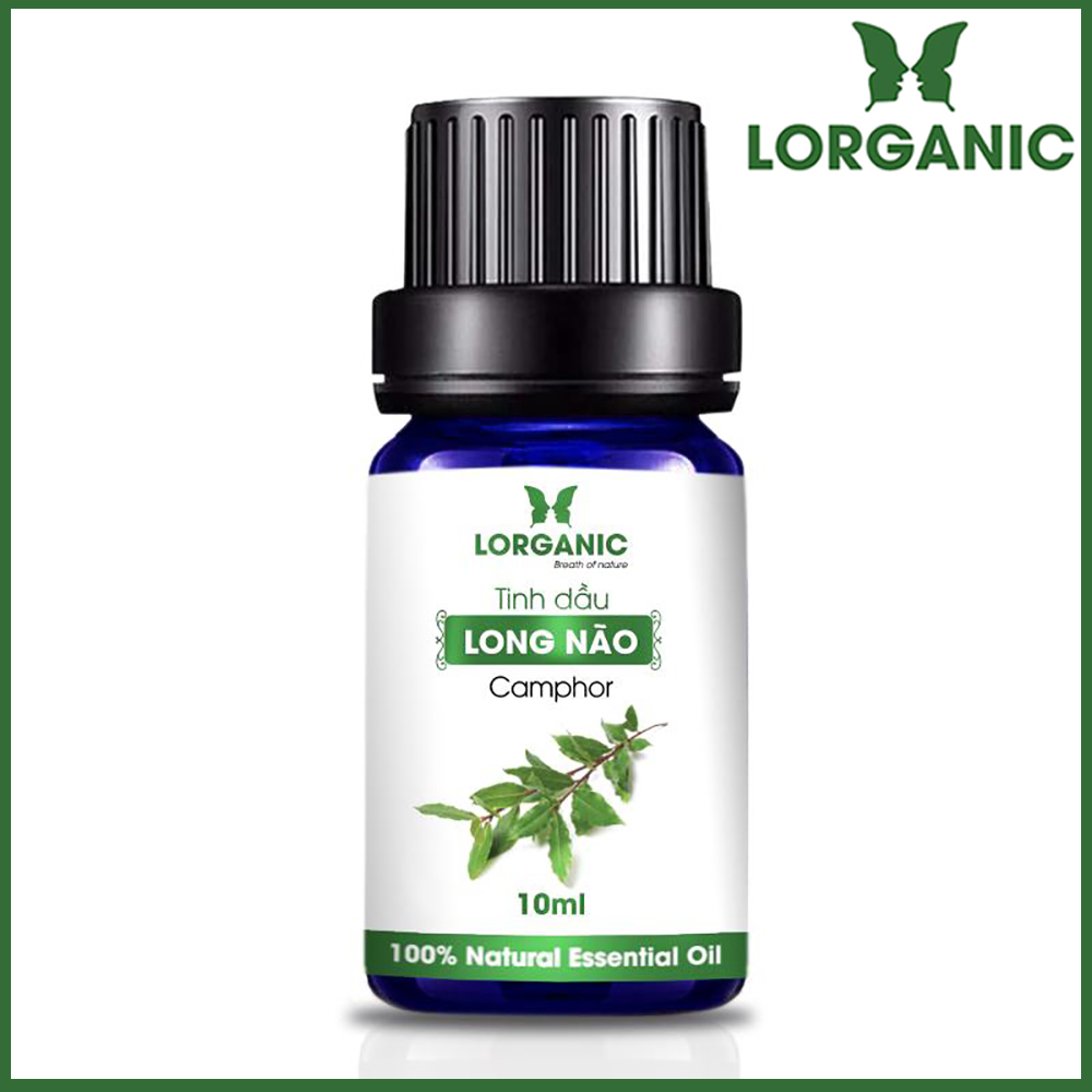 [HCM]Tinh dầu long não Lorganic Camphor 10ml, 50ml