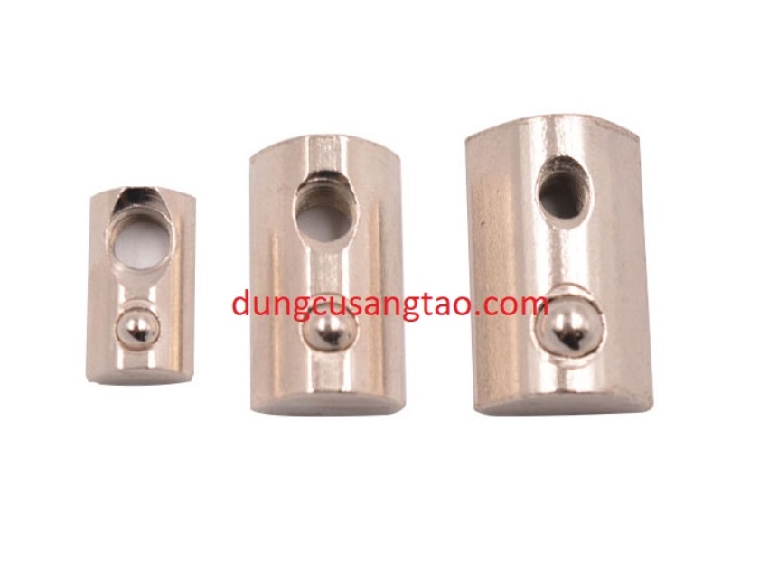 Ốc slider bi nhôm 2020, 3030, 4040 (con trượt có bi dùng cho nhôm định hình)