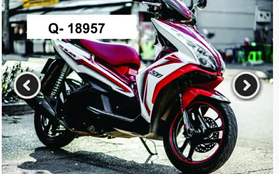 [HCM]Tem xe Airblade 2013- 2014  tem rời dán xe trắng cao cấp