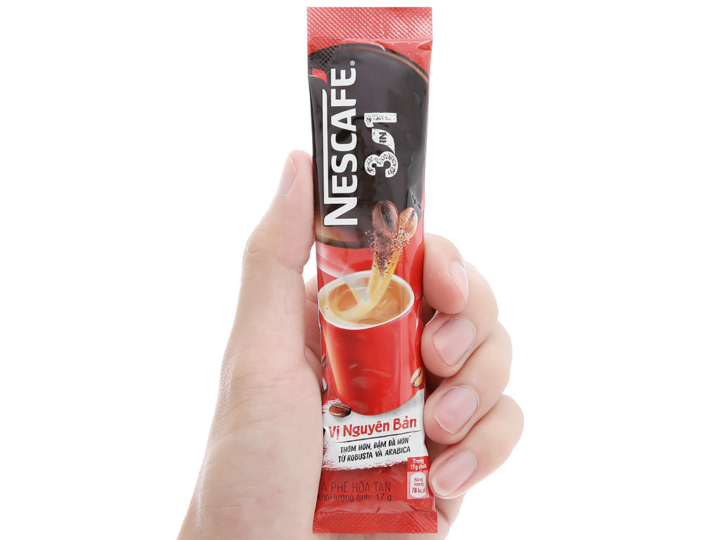 Cà phê sữa NesCafé 3 in 1 đậm đà hài hòa 288g
