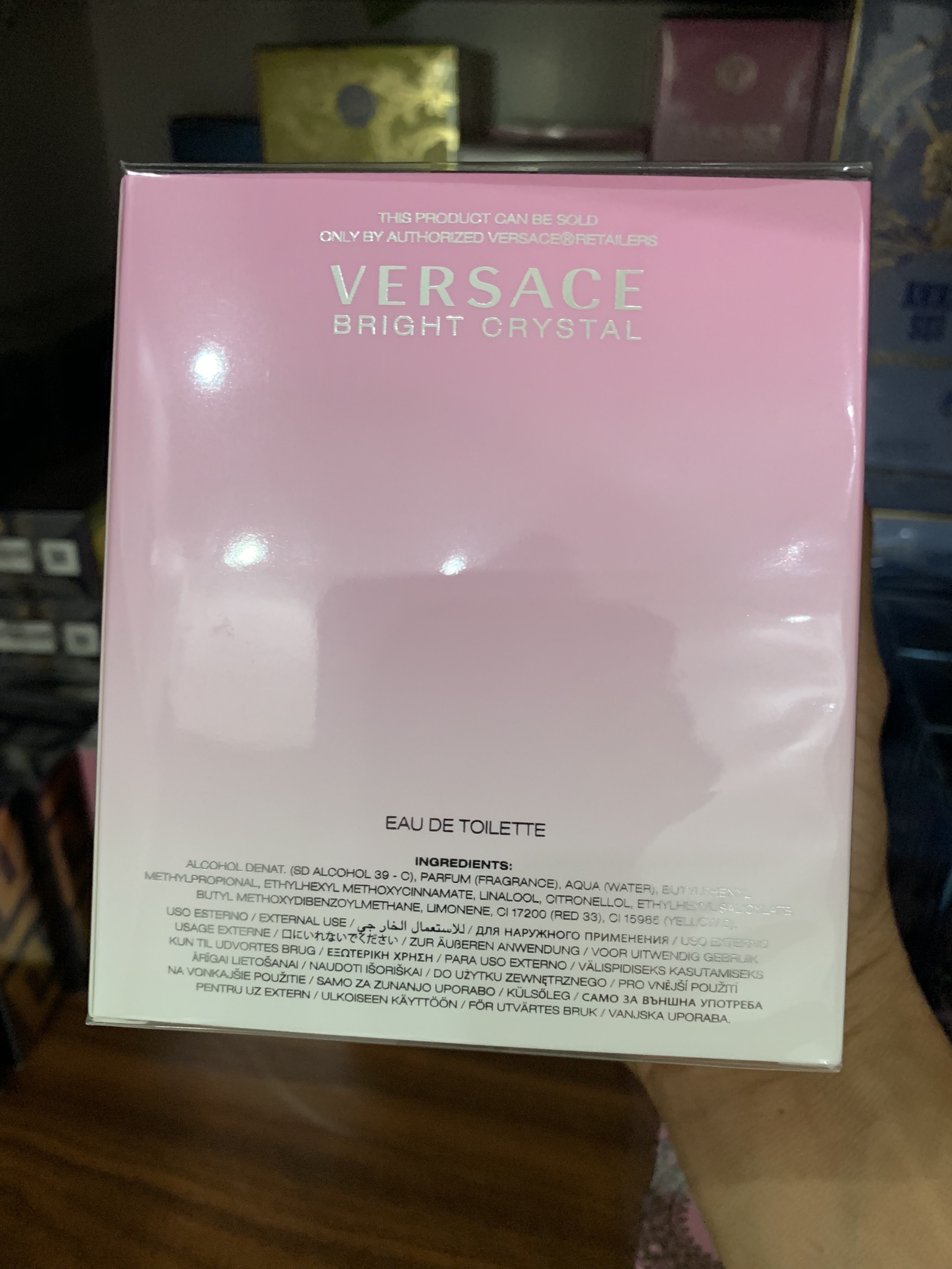 Nước Hoa Versace Bright Crystal EDT