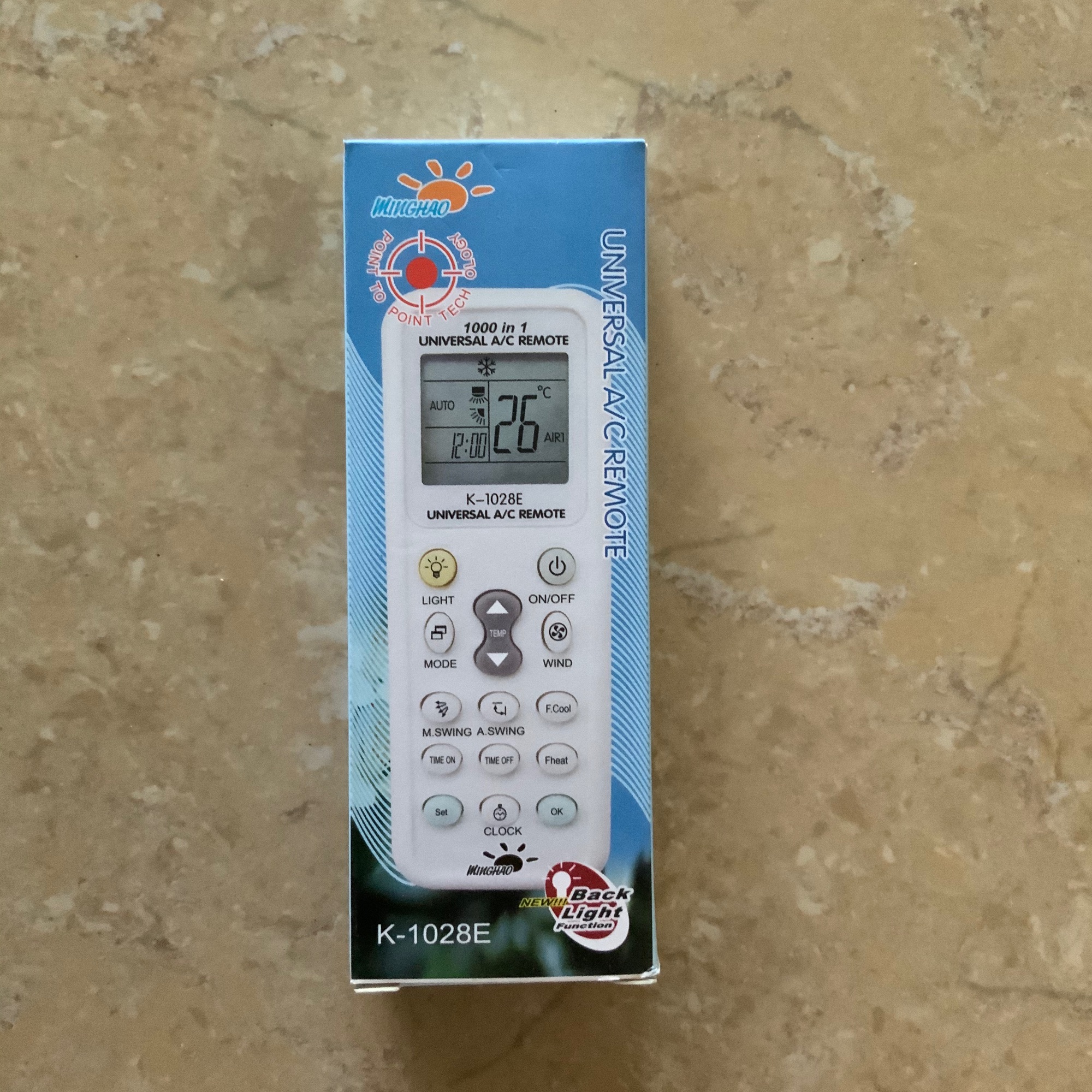 Điều khiển điều hoà đa năng K-1028E