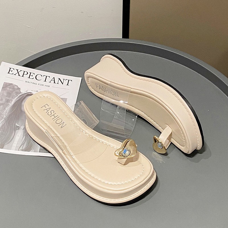 Sandal nữ quai trong LOVE chất xịn đế siêu êm