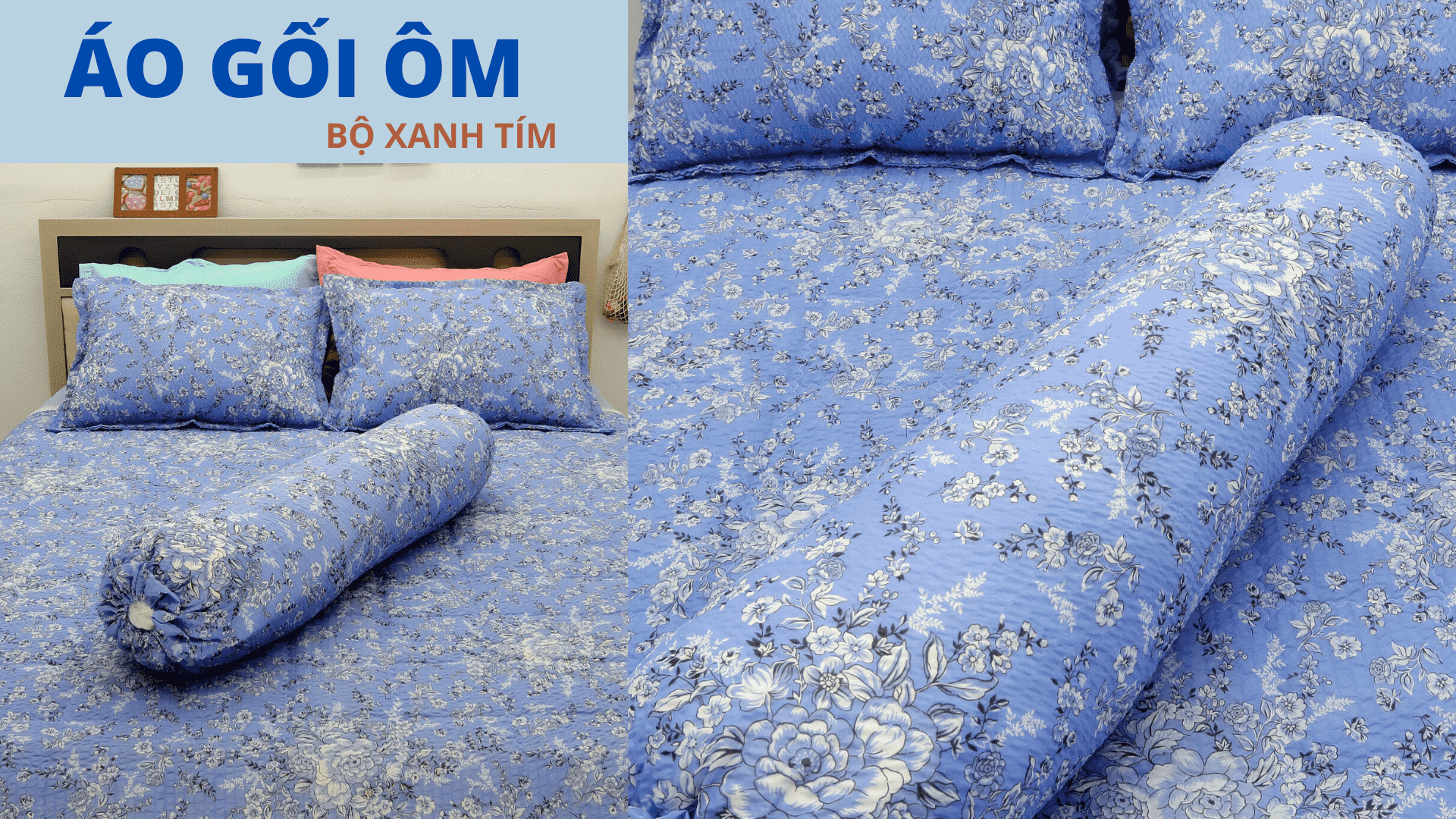 Vỏ gối ôm đẹp