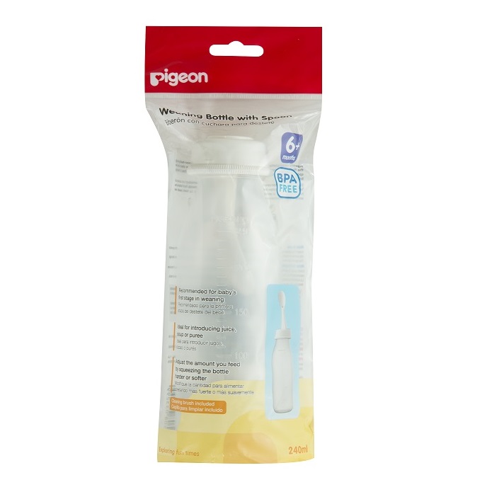 Bình tập ăn PIGEON (120ml và 240ml) - TBYT Medstore