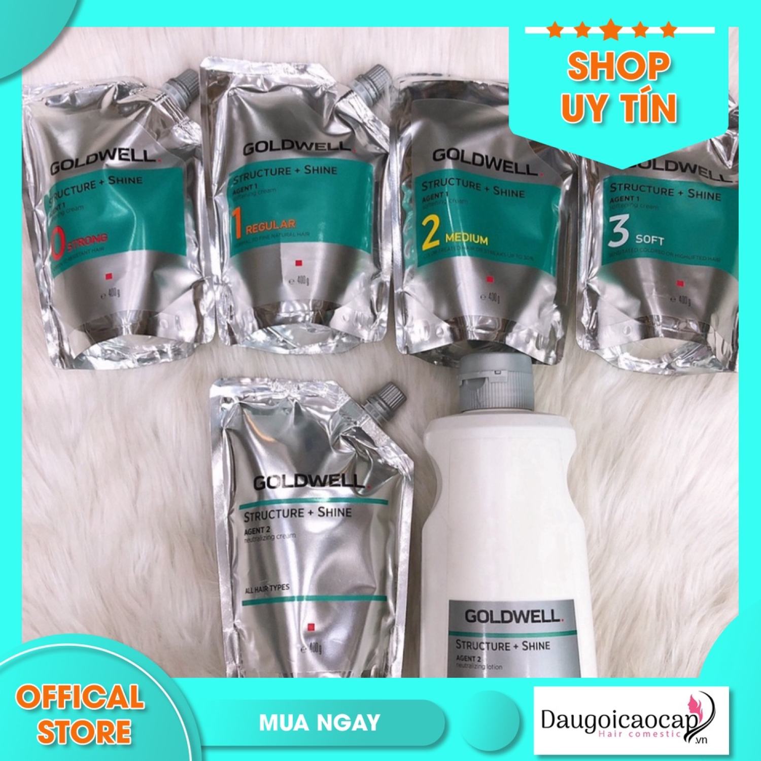 Bộ uốn duỗi ( ép ) tóc GOLDWELL dành cho các loại tóc ( hàng chính hãng )