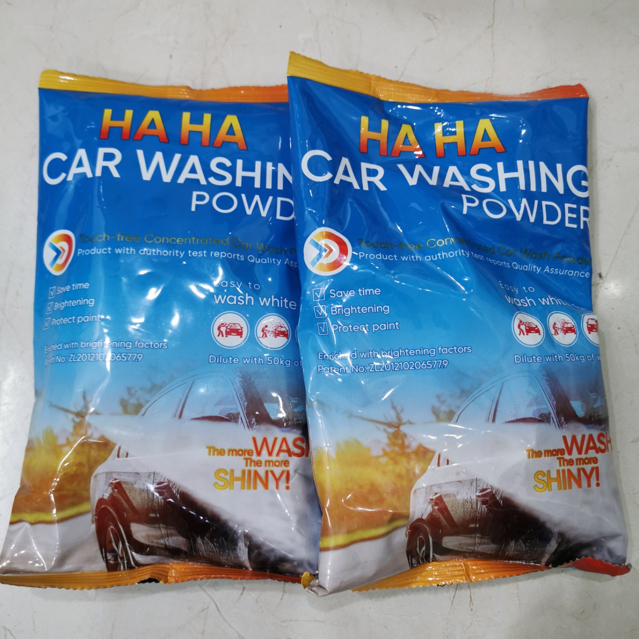Bột rửa xe không chạm thế hệ mới siêu sáng bóng HAHA